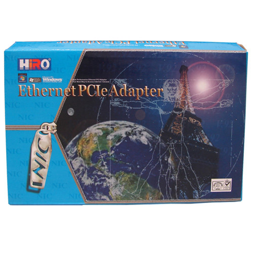 Hiro 10/100/1000 Low Profile Internal PCI Express Card