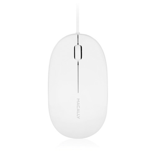 Macally 3-Button USB Optical Mouse For Mac & PC