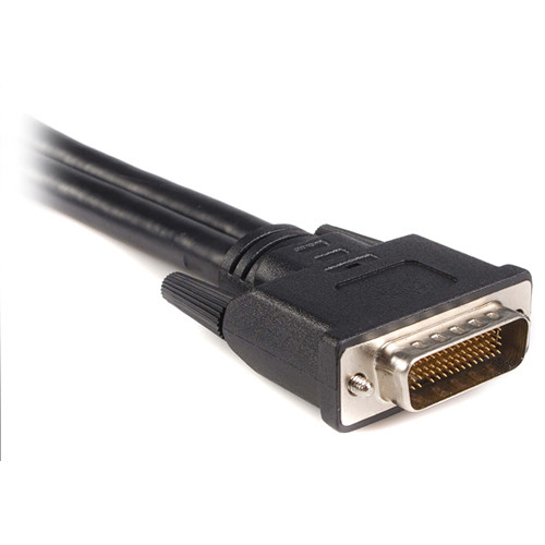 StarTech DMS 59 Male to Dual DVI Y Female Cable (8", Black)