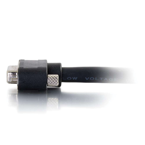 C2G Select 15-Pin VGA + 3.5mm Mini Male to Male A/V Cable (35', Black)