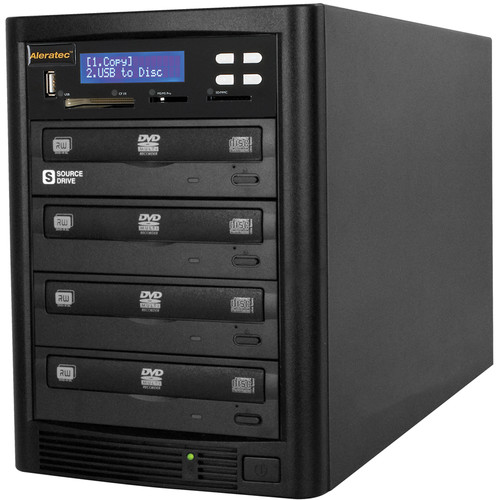 Aleratec 1:3 DVD/CD Flash Copy Tower Duplicator