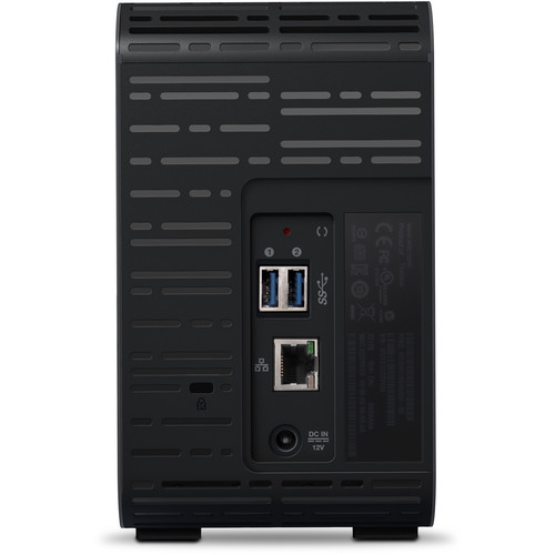 WD My Cloud Expert Series 8TB EX2 Ultra 2-Bay NAS Server (2 x 4TB)