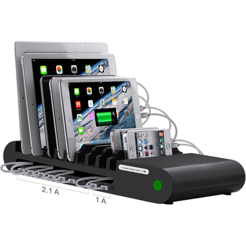 HamiltonBuhl 10-Port USB Charging Station