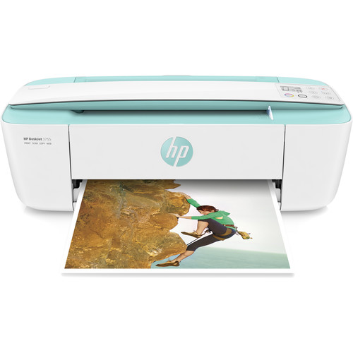 HP DeskJet 3755 All-in-One Inkjet Printer (Sea Foam Green)
