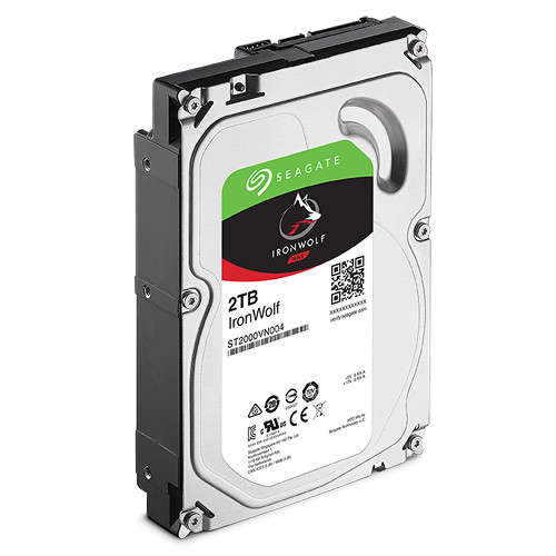Seagate 2TB IronWolf 5900 rpm SATA III 3.5" Internal NAS HDD (CMR, Retail)