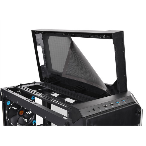 Thermaltake View 71 Tempered Glass Edition Full-Tower Case (Black, RGB LEDs)