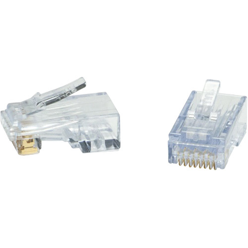 Platinum Tools ezEX48 RJ45 Connector (10-Pieces / Clamshell)