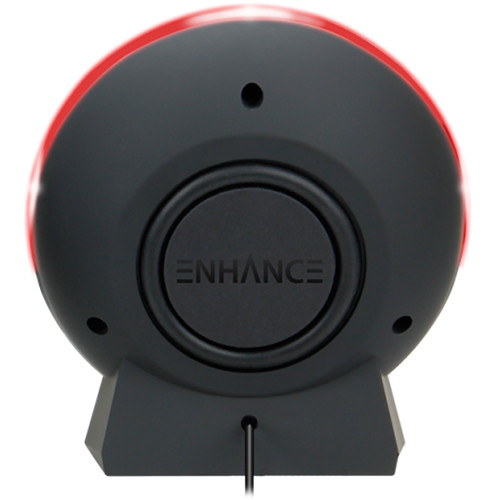 Enhance USB LED Gaming Speakers (Red)