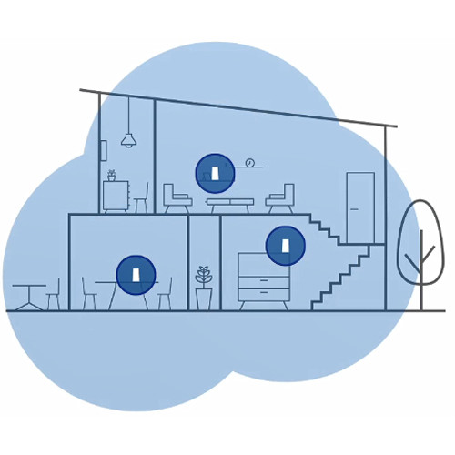 Linksys Velop Wireless AC-1300 Dual-Band Whole Home Mesh Wi-Fi System (1 Unit)