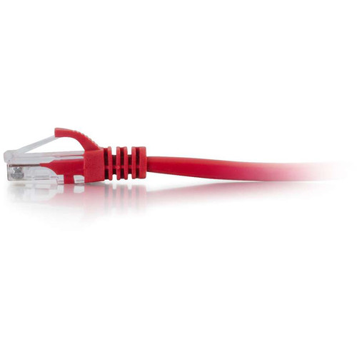 C2G RJ45 Male to RJ45 Male Cat 6 Snagless Patch Cable (9', Red)