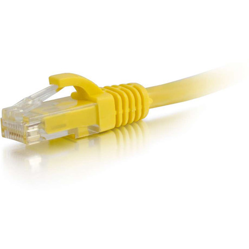 C2G RJ45 Male to RJ45 Male Cat 6 Snagless Patch Cable (4', Yellow)