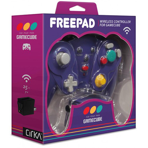 HYPERKIN CirKa FreePad Wireless Controller for GameCube (Purple)
