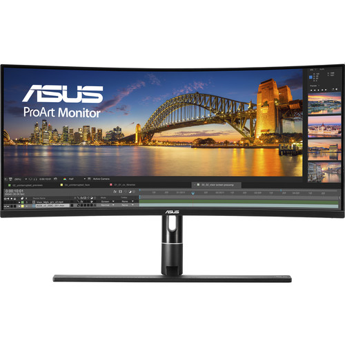 ASUS ProArt PA34VC 34.1" 21:9 Adaptive-Sync Curved HDR IPS Monitor