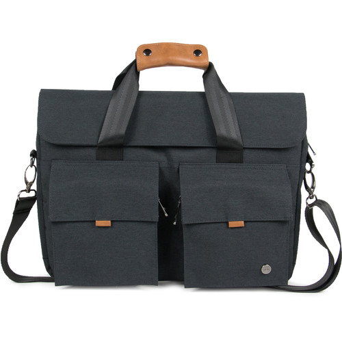 PKG International Richmond Messenger Bag (Dark Gray)