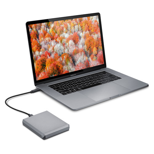LaCie 5TB USB 3.1 Type-C Mobile Drive (Space Gray)