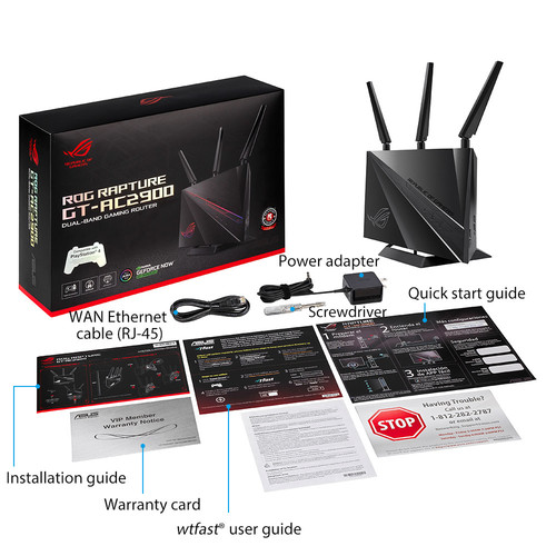 ASUS ROG Rapture GT-AC2900 Wireless Dual-Band Gigabit Gaming Router