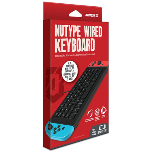 HYPERKIN Armor3 NuType Wired Keyboard for Nintendo Switch