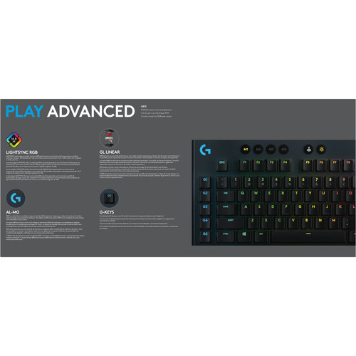 Logitech G G815 LIGHTSYNC RGB Mechanical Gaming Keyboard (GL Linear)
