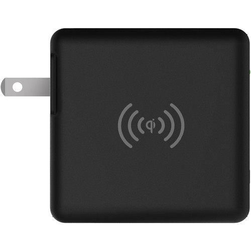 I/OMagic 9000mAh Super AC Dual Port + Qi Wireless Charging Power Bank