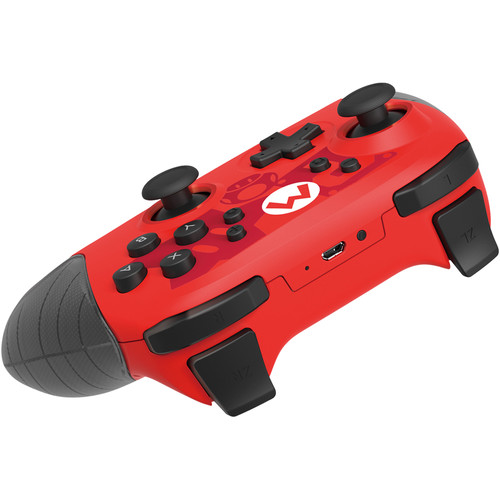 Hori HORIPAD Mario Edition Rechargeable Wireless Controller for Nintendo Switch
