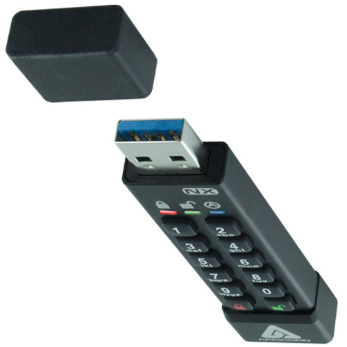 Apricorn Aegis Secure Key 8GB 3NX Encrypted USB 3.1 Flash Drive