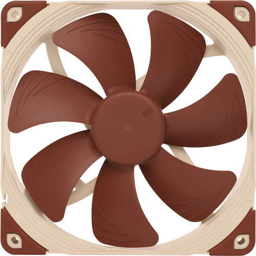 Noctua NF-A14 PWM 140mm Cooling Fan (Square Frame, Brown)
