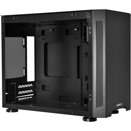 Lian Li TU150 Mini Tower Case with Tempered Glass Side Panel (Black)