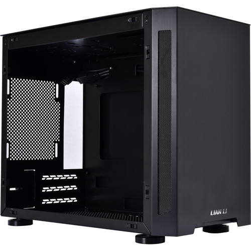 Lian Li TU150 Mini Tower Case with Tempered Glass Side Panel (Black)