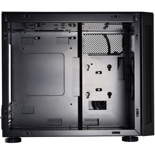 Lian Li TU150 Mini Tower Case with Tempered Glass Side Panel (Black)