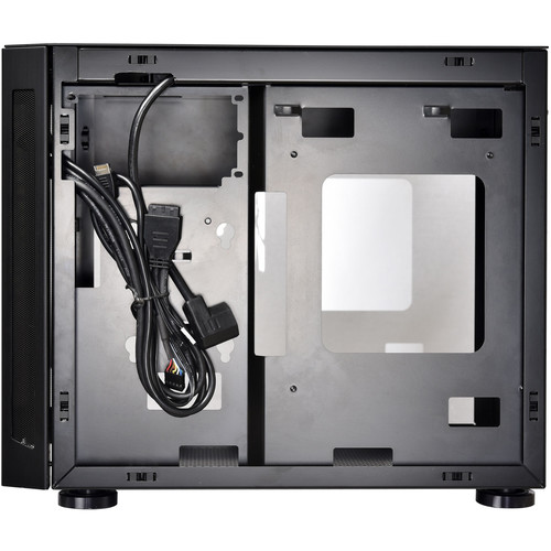 Lian Li TU150 Mini Tower Case with Tempered Glass Side Panel (Black)