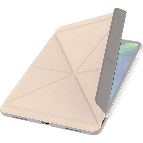 Moshi VersaCover for 11" Apple iPad Pro 2nd Generation (Savanna Beige)
