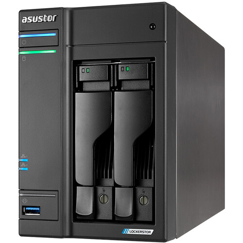 Asustor Lockerstor 2 AS6602T 2-Bay NAS Enclosure