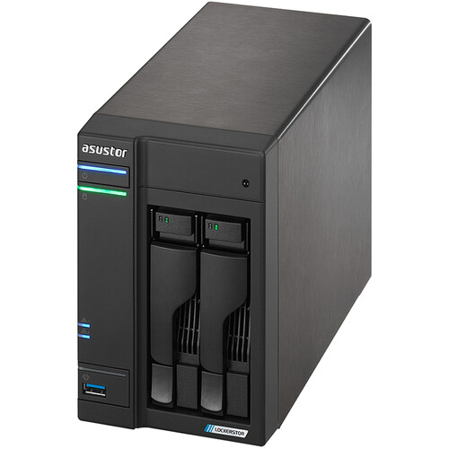 Asustor Lockerstor 2 AS6602T 2-Bay NAS Enclosure