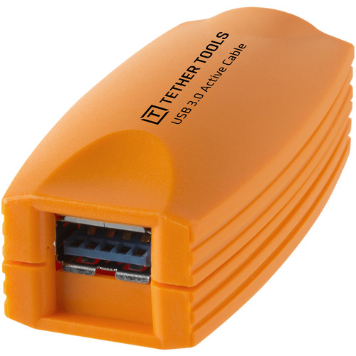 Tether Tools TetherPro USB 3.0 Active Extension Cable (Hi-Visibility Orange, 16')