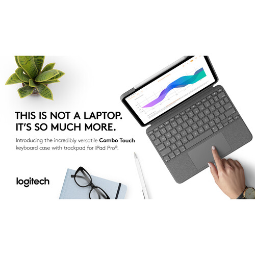 Logitech Combo Touch Backlit Keyboard Case for Apple 11
