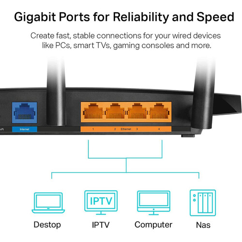TP-Link Archer A8 AC1900 Wireless Dual-Band Gigabit Router