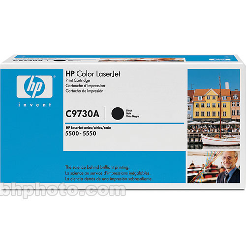 HP Black Toner Cartridge for Hewlett-Packard LaserJet 5500 Printer