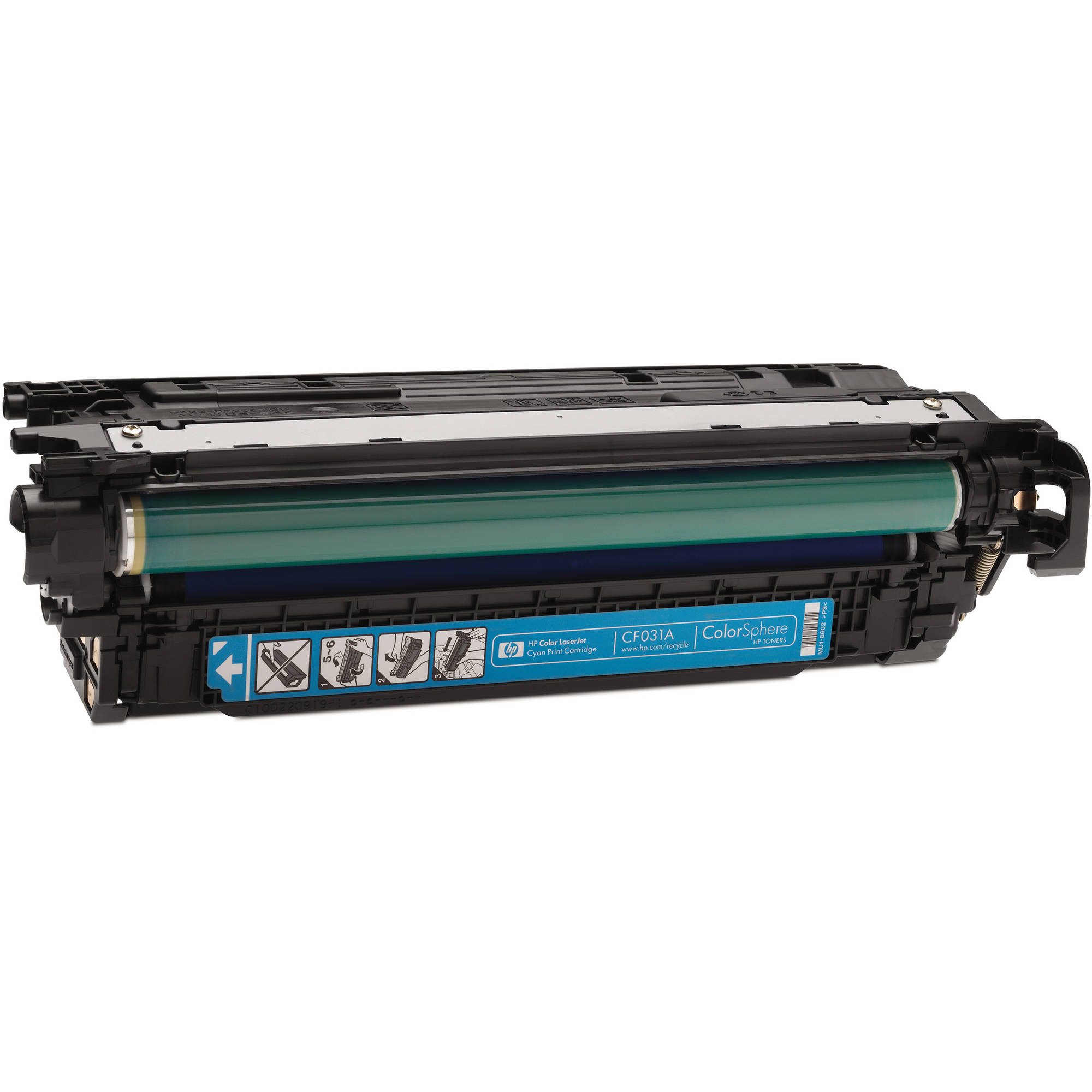 HP Cyan Laserjet Print Cartridge For CM4540 Series
