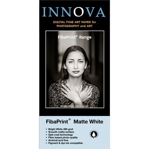 Innova FibaPrint White Matte (44" x 50' Roll)