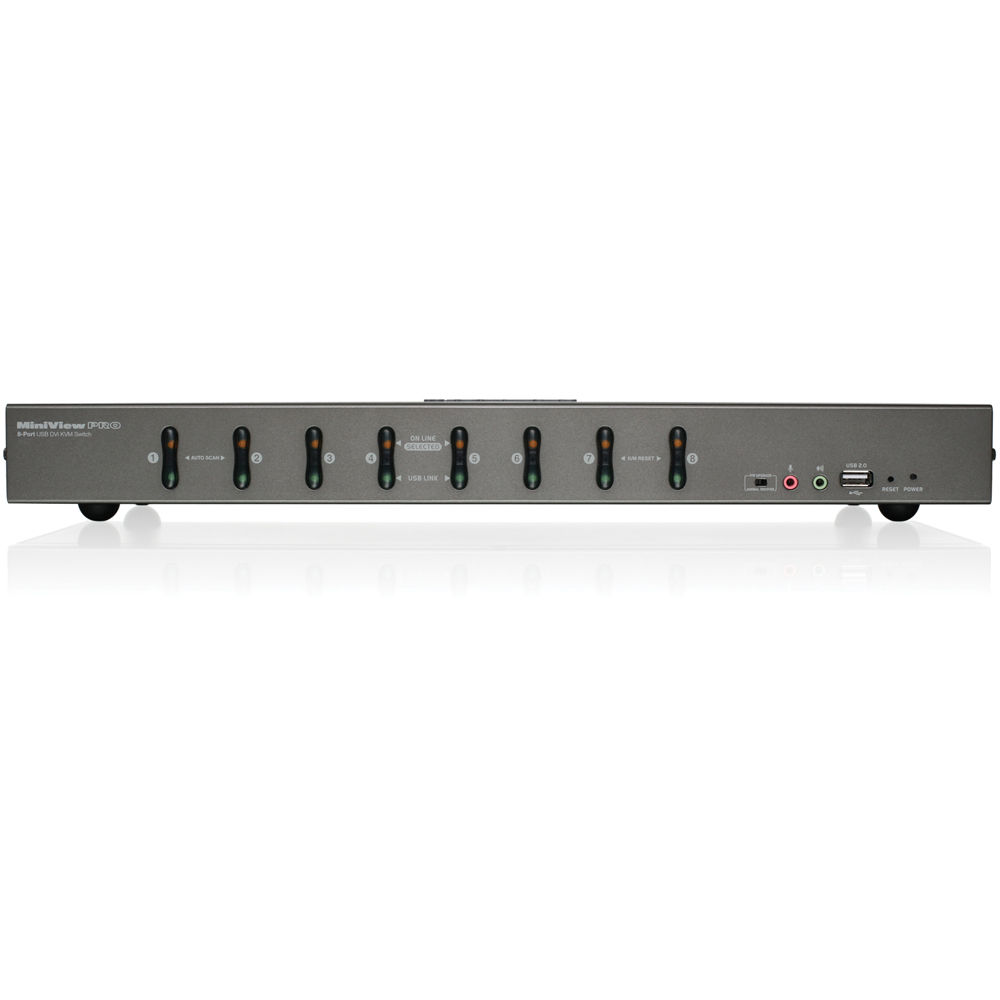 IOGEAR 8 Port DVI KVMP Switch Kit
