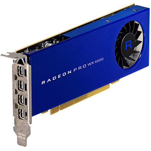 AMD Radeon Pro WX 4100 Graphics Card
