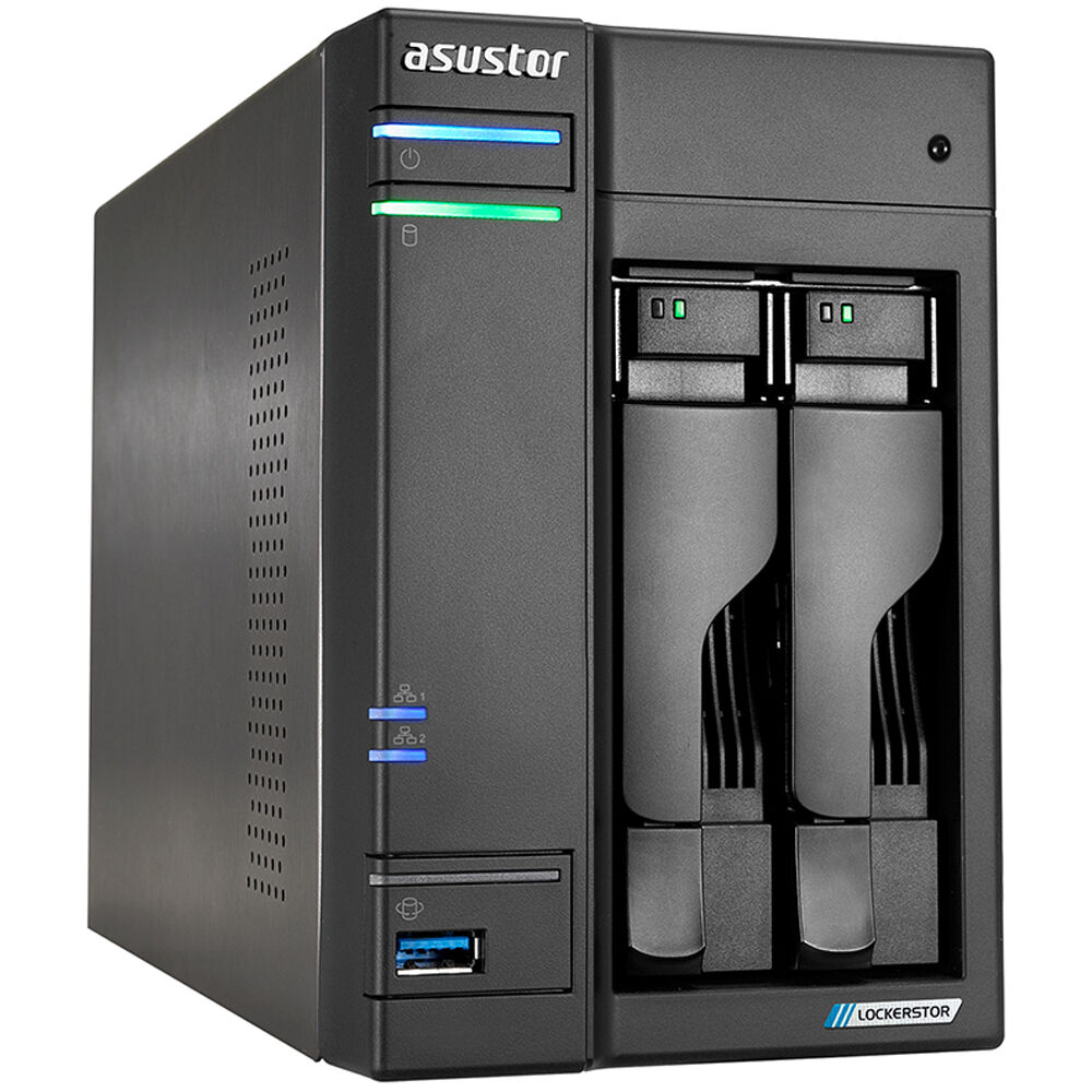 Asustor Lockerstor 2 AS6602T 2-Bay NAS Enclosure