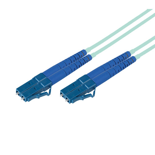 Avenview 50/125µm Fiber Optic Multimode Duplex LC to LC 10Gb OM3 Cable (165')