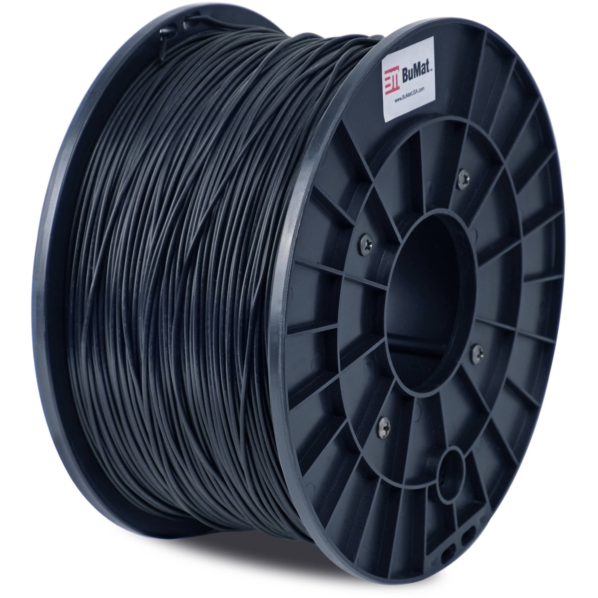 BuMat 1.75mm ABS Filament (1kg, Black)