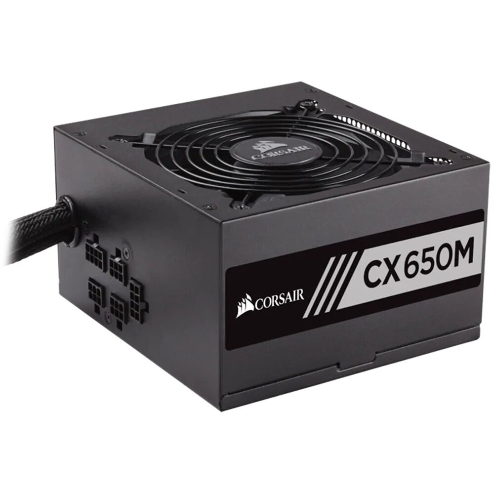 Corsair CX Series CX650M 650W 80 PLUS Bronze Semi-Modular ATX Power Supply