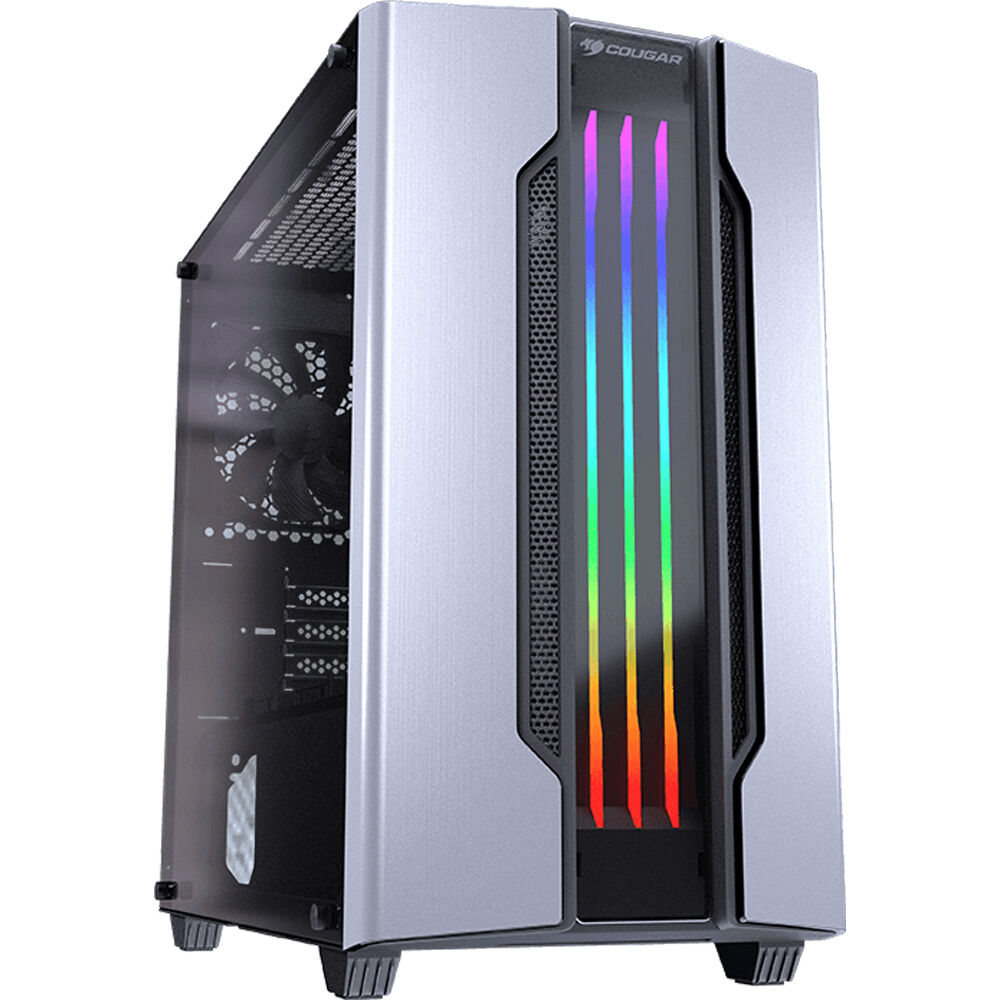 COUGAR Gemini M RGB Mini-Tower Case (Silver)