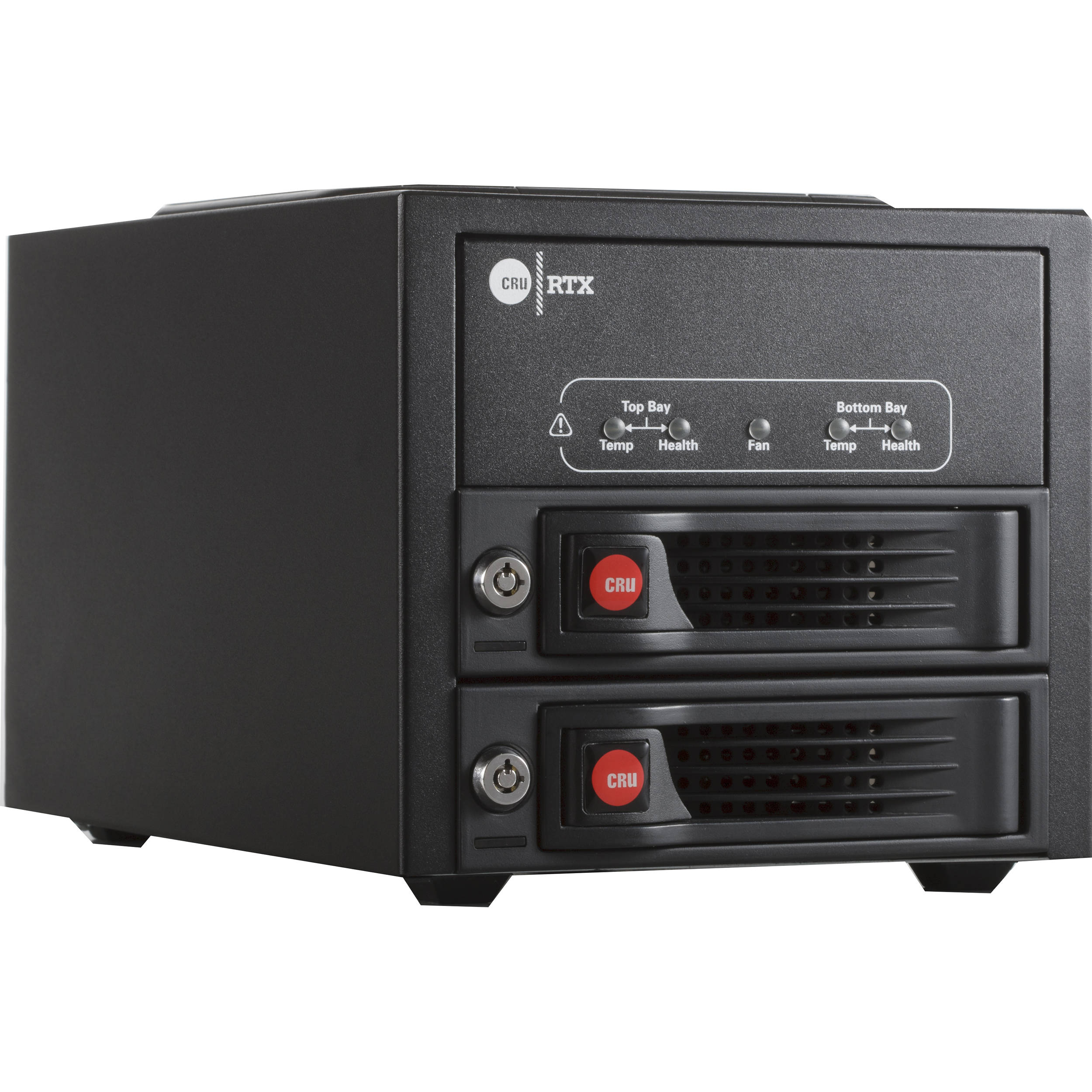 CRU-DataPort RTX220-3QJ 2-Bay Hard Drive Enclosure (USB 3.1 Gen 1 / eSATA / FireWire 800)