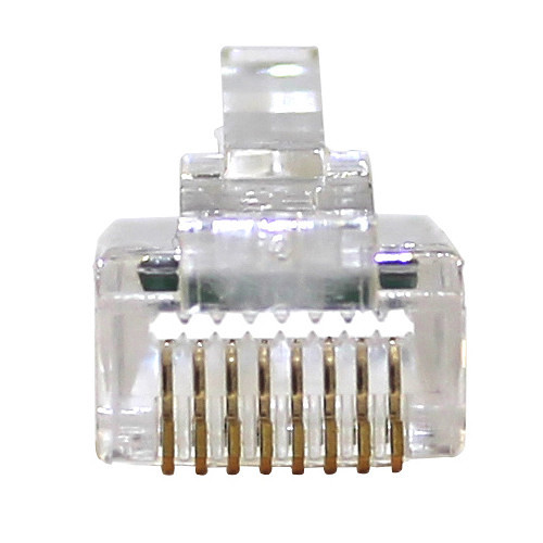 Eclipse Tools QuikThru RJ45 Cat6 Unshielded Connector (500-Pack)