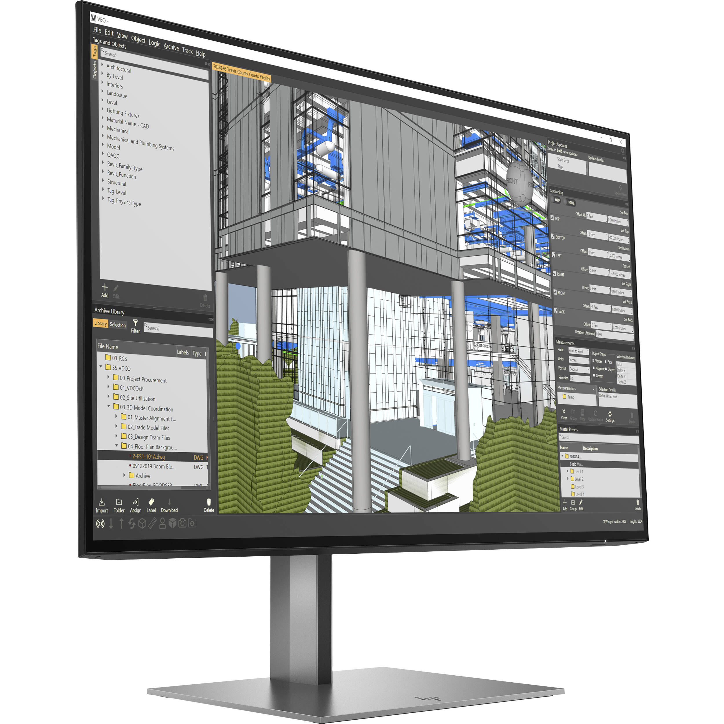 HP Z24n G3 24" 16:10 IPS Monitor