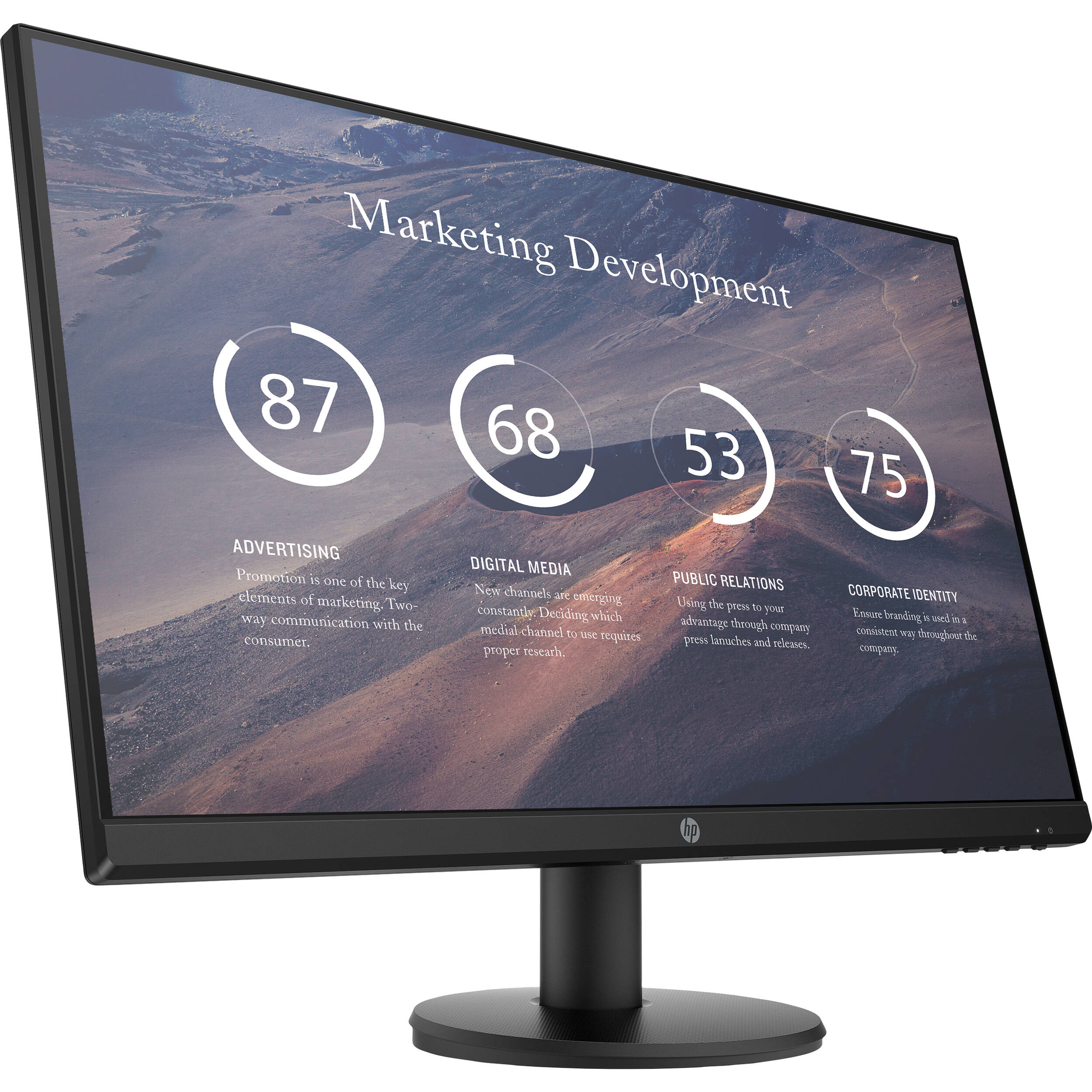 HP P27v G4 27" 16:9 IPS Monitor